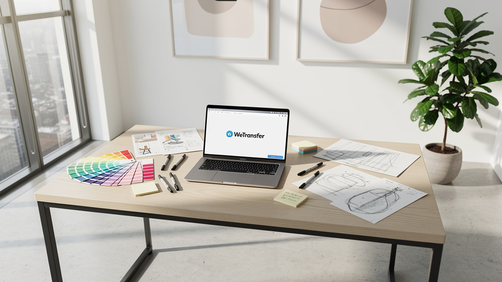 Wetransfer et créativité : un outil pour les professionnels du design